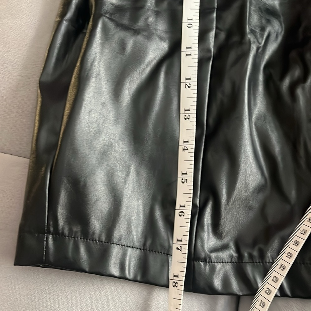 “Fashion Nova- Faux Leather Skirt size small” - Picture 5 of 6
